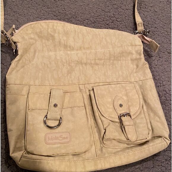 Multi Sac Tan Crossbody Purse - Picture 2 of 14